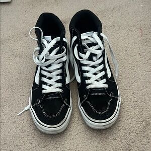 Vans Black High-Top Sneakers